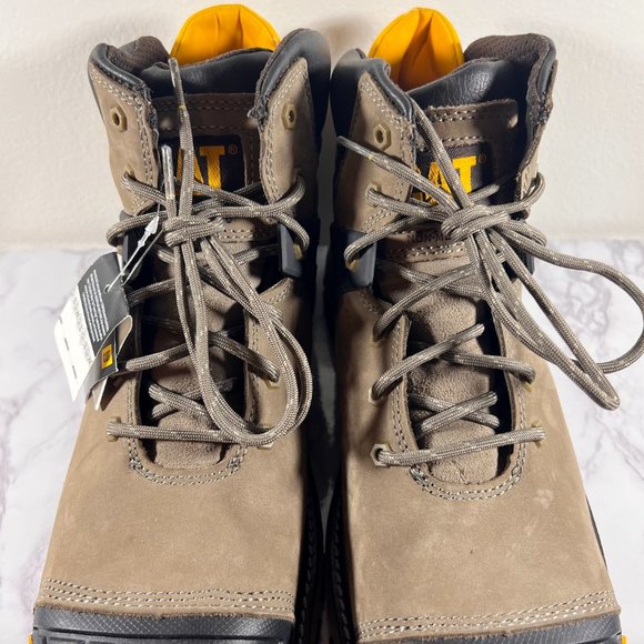 CAT Excavator Superlite Waterproof Carbon Composite Toe Work Boots main image 8